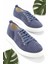 Kot Mavi Kumaş Kadın Sneaker K01122000804 1