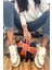Beyaz Bej Süet Kadın Sneaker K01836000609 1