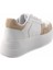 Beyaz Bej Süet Kadın Sneaker K01836000609 5