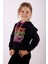 Toontoy Kız Çocuk Dance Baskılı Kapüşonlu Sweatshirt 2