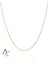 Hayalet Rose Gold Kaplama Gümüş Kolye Zinciri (1 Mm) 1
