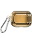 Apple Airpods Pro ile Uyumlu Kılıf Airbag 06 Silikon Renk Gold 1