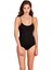 Kadın 2'li Pamuk Çıtçıtlı Ip Askılı Body 2082 | Siyah 1