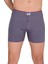 Erkek 3'lü %100 Pamuk Penye Boxer 1099 | Füme 1