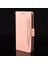 Samsung Galaxy Z Fold3 5g Pembe Için Buzağı Deri Kılıf (Yurt Dışından) 3