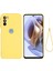 Motorola Moto G31 / G41 4g Sarı Için Sıvı Silikon Kasası (Yurt Dışından) 1