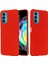 Motorola Moto Edge 20 Pro Kırmızı Için Sıvı Silikon Kılıf (Yurt Dışından) 2