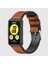 Huawei Için Cowhide Deri Saat Band Brown + Siyah (Yurt Dışından) 1