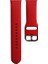 22 mm Silikon Kayış Kırmızı (Yurt Dışından) 1