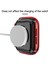 Apple Watch Için Pc Saat Kılıfı 6 & Se & 5 & 4 40 mm Şeffaf Kırmızı (Yurt Dışından) 3