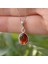 Lal Taşı Gümüş Kolye - Küçük Boy 1