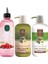 Frambuazlı Sirke & Saç Toniği 500 ml x Zeytinyağlı Saç Krem 600 ml x Zeytinyağlı Şampuan 600 ml 1