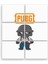 Pubg BLL1819 6 Parça Ahşap Mdf Tablo NHL6316 2
