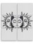 Moon And Sun 6 Parça Ahşap Mdf Tablo NHL3990 2