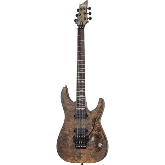 Schecter Omen Elite-6 Fr Elektro Gitar (Charcoal)