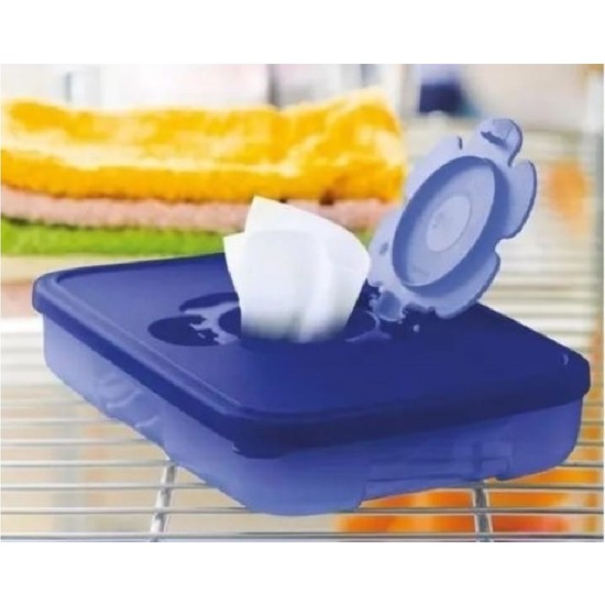 Tupperware Islak Mendil Kutusu 650 Ml Lacivert Ince Mendil Fiyat 