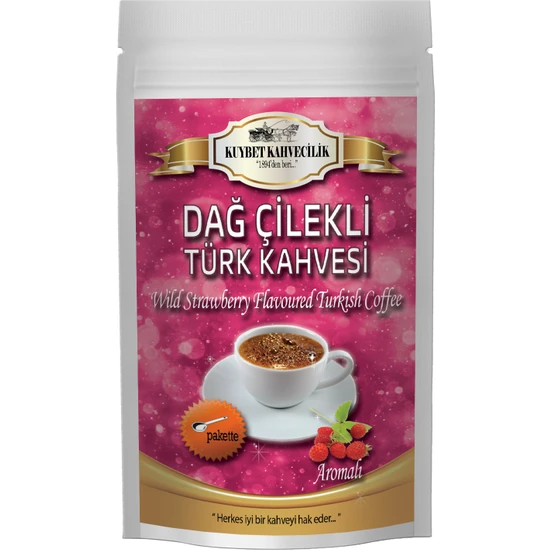 Kuybet Kahvecilik Dağ Çilekli Türk Kahvesi 200  gr