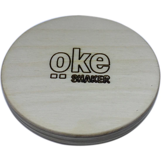 okecajon S Chip Shaker, Wood Shaker, Ahşap Shaker