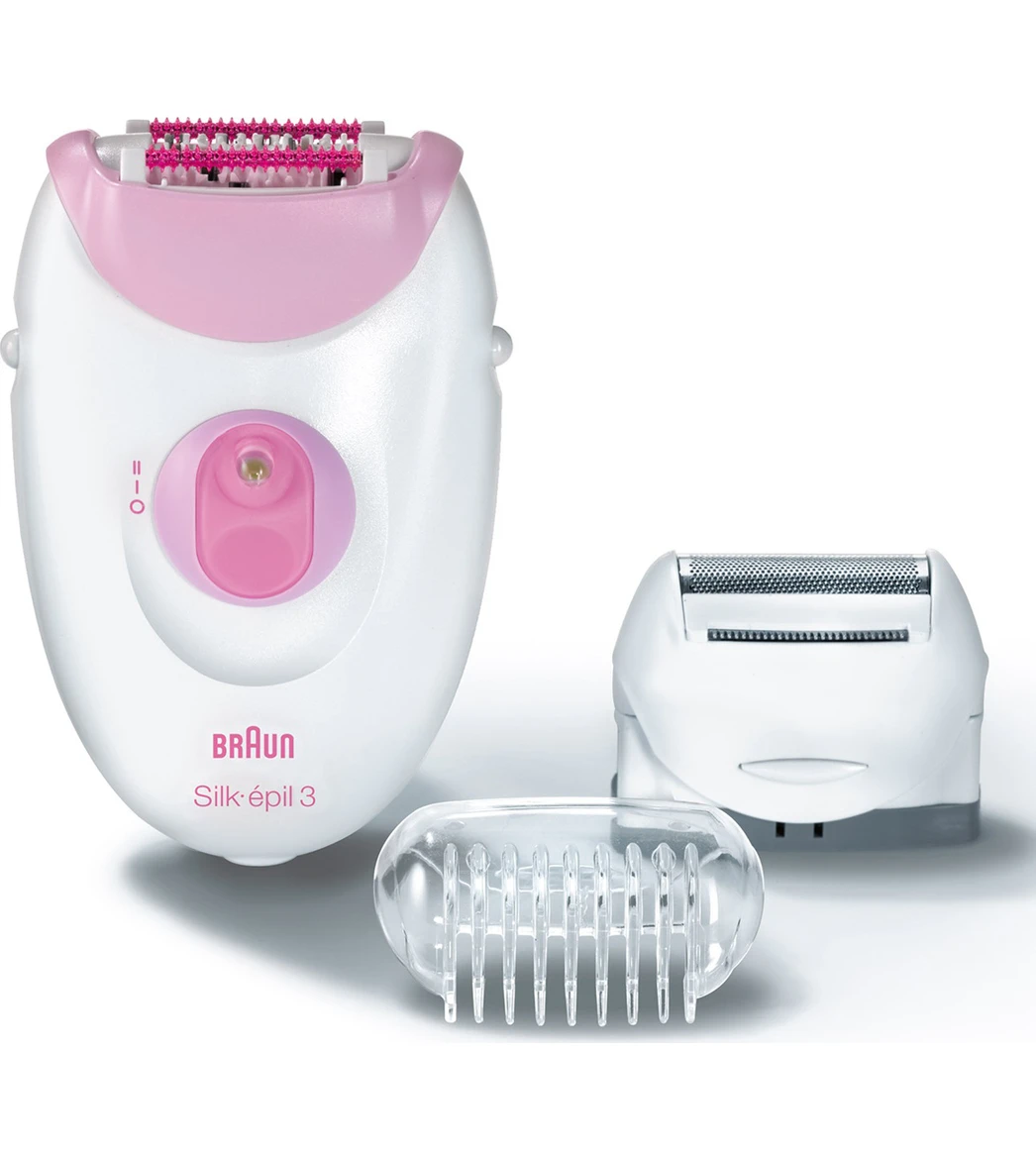 Resim Braun Silk-épil 3 3-270 Epilatör – Hassas ve Etkili Tüy Alma Cihazı, Kadınlar İçin Konforlu Kullanım 