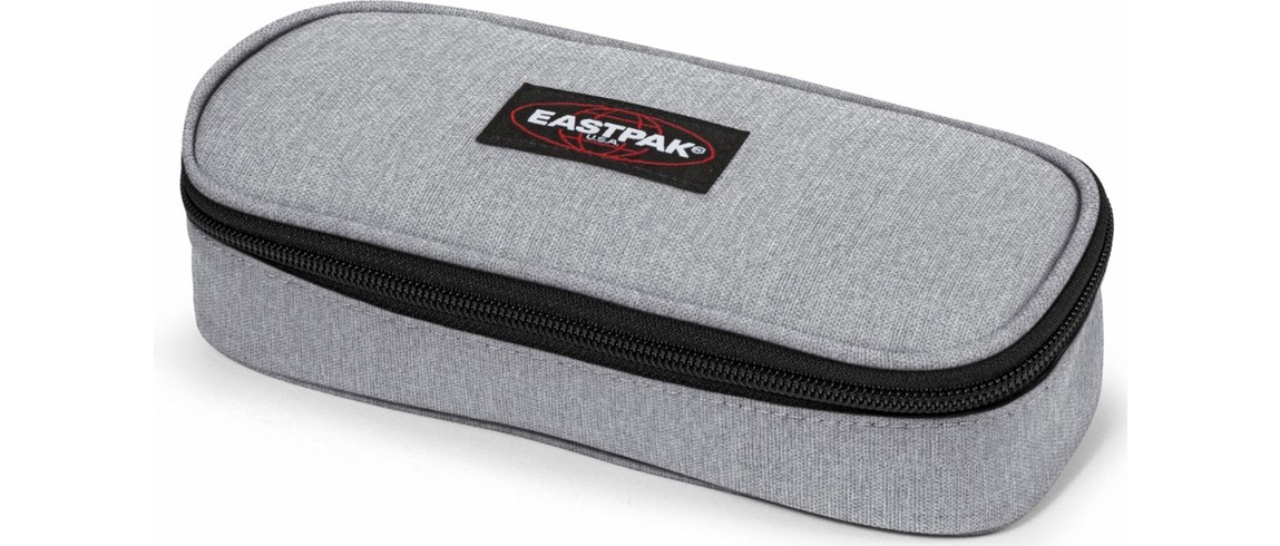 Eastpak Oval Single Kalem Çantası Küçük Boy Siyah %100 Polyester Fermuarlı Günlük Kullanım İçin Ek717008 görsel 2