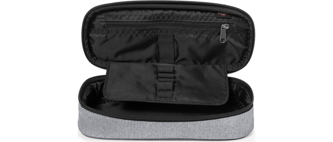 Eastpak Oval Single Kalem Çantası Küçük Boy Siyah %100 Polyester Fermuarlı Günlük Kullanım İçin Ek717008 görsel 3