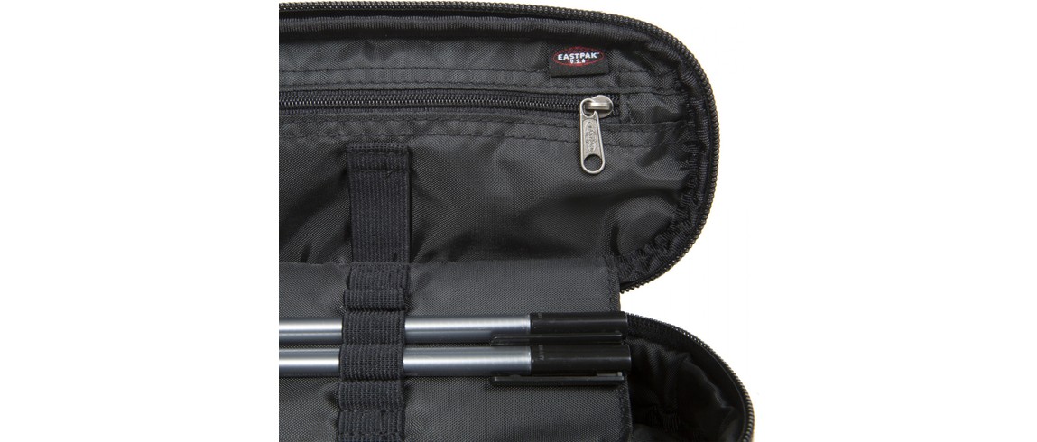 Eastpak Oval Single Kalem Çantası Küçük Boy Siyah %100 Polyester Fermuarlı Günlük Kullanım İçin Ek717008 görsel 5