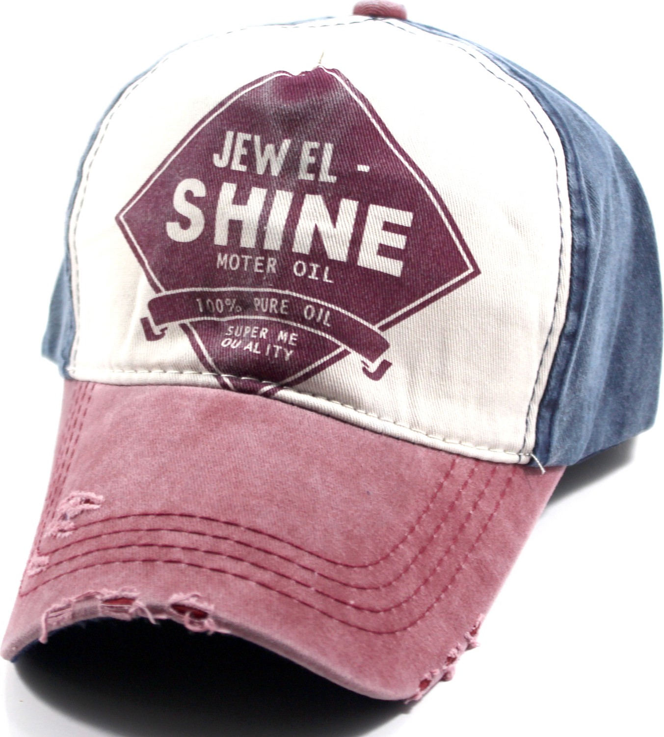 Pyz Moda Laslusa Jewel Shine Beyzbol Cap Şapka görsel 3