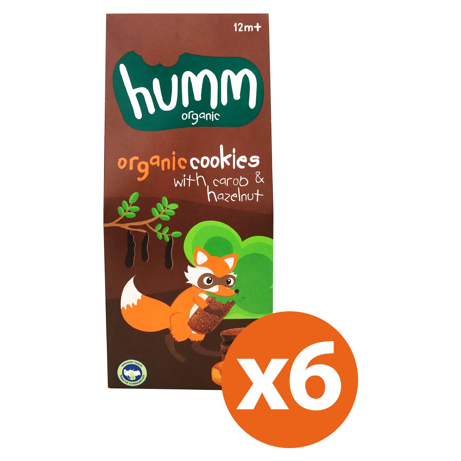 Humm Organic Keçiboynuzlu Fındıklı Kurabiye 6�lı paket Fiyatı