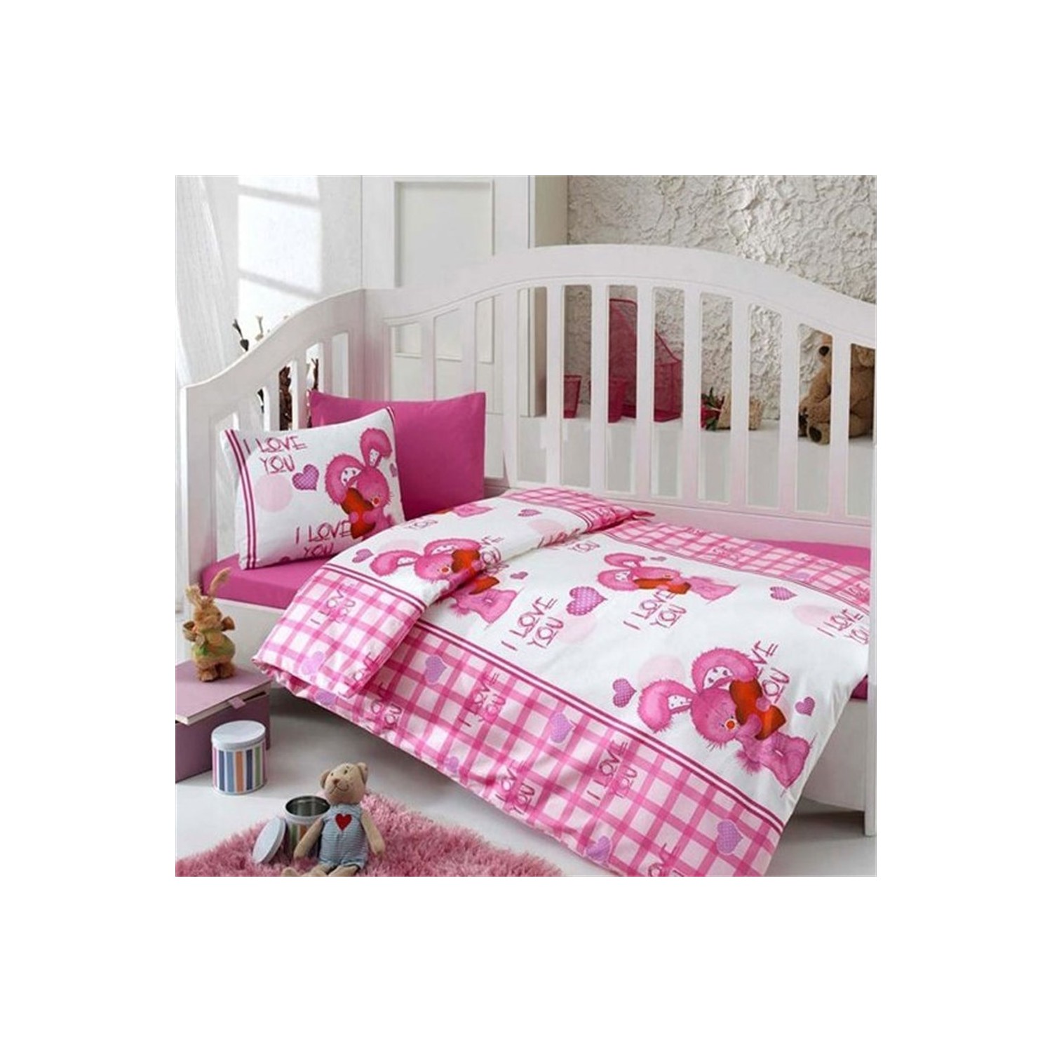 Cotton Box Pembe Dünyam Bebek Nevresim Takımı Fiyatı