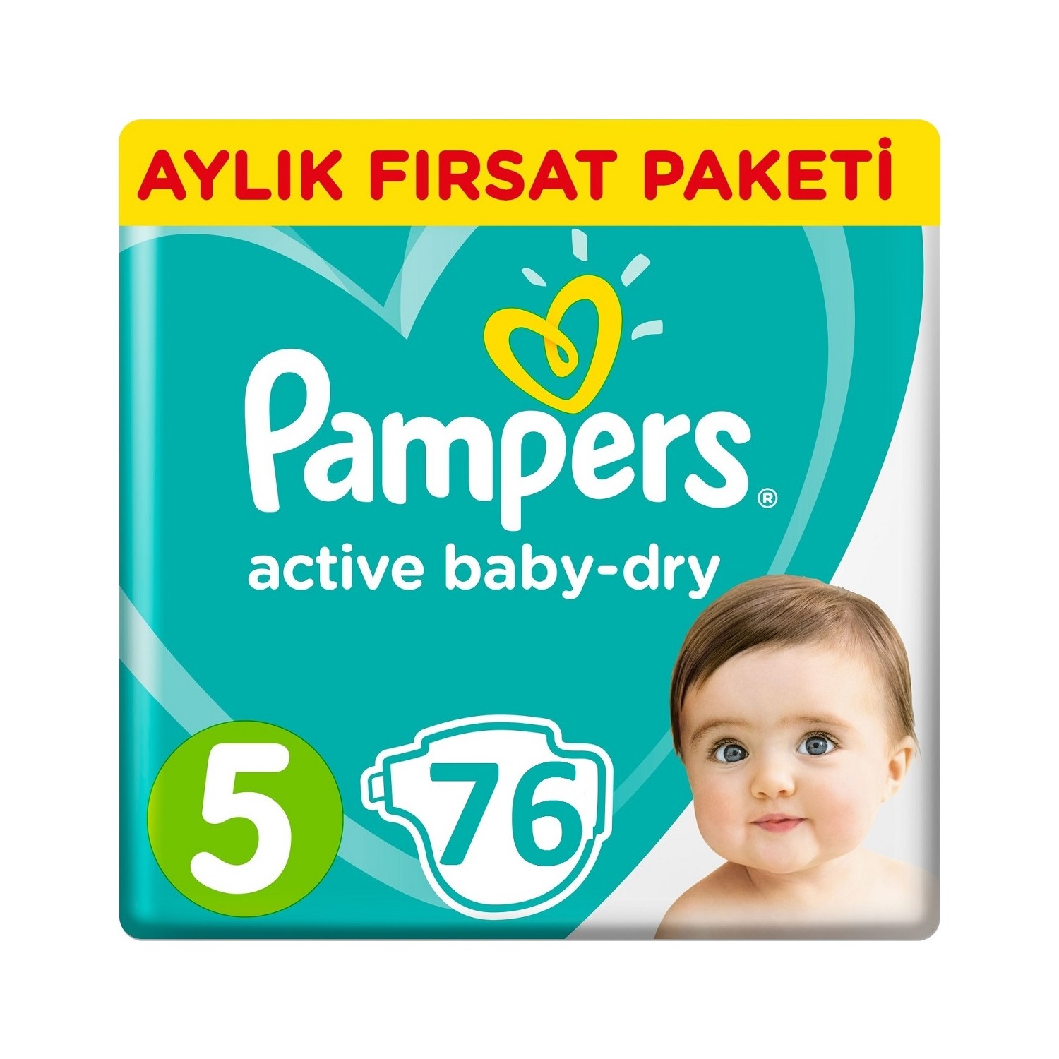Prima Bebek Bezi Aktif Bebek 5 Beden Aylık Paket 76 Adet Prima Bebek Bezi Aktif Bebek 5 Beden Aylık Paket 76 Adet