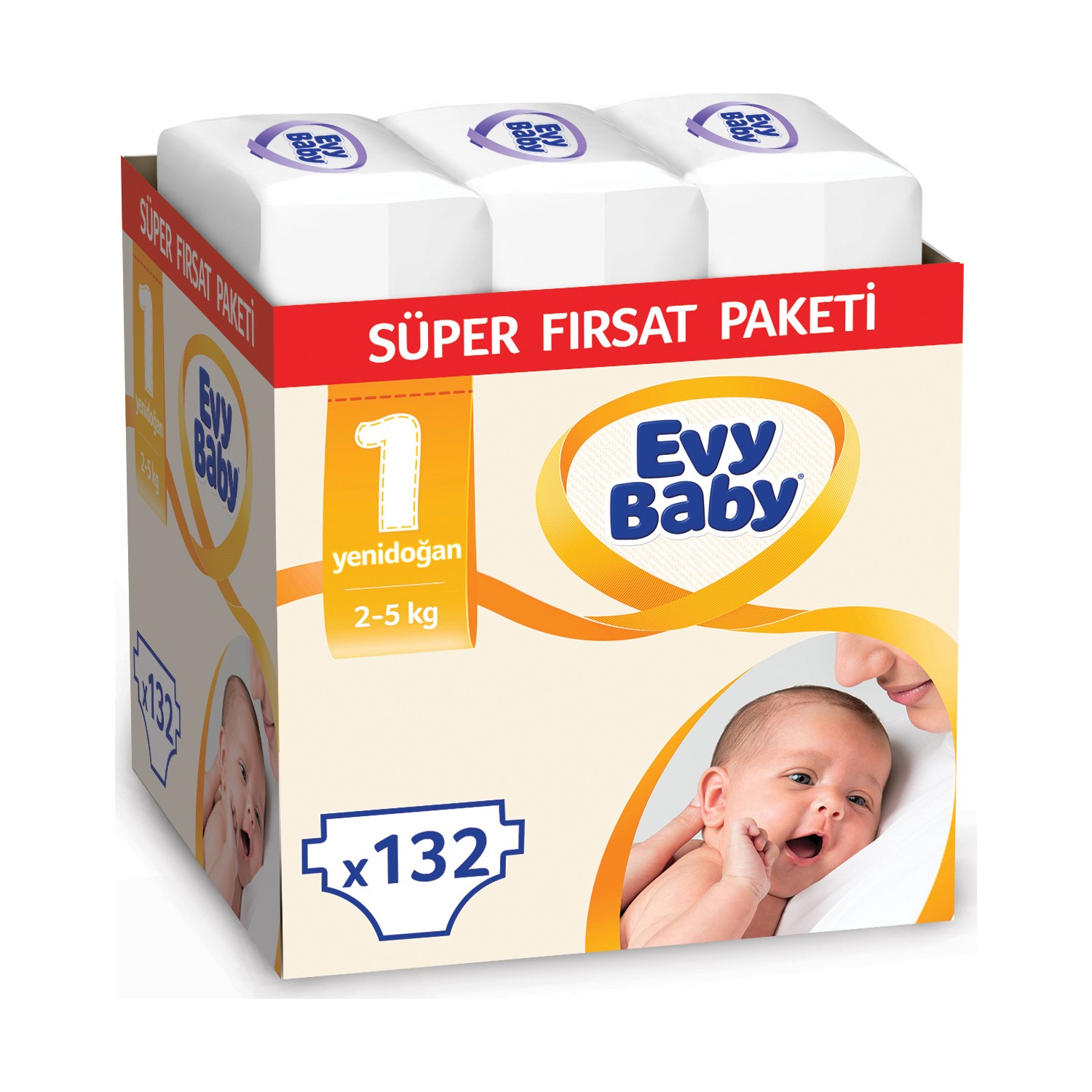 Evy Baby Bebek Bezi 1 Beden Yenidoğan Süper Fırsat Paketi Fiyatı