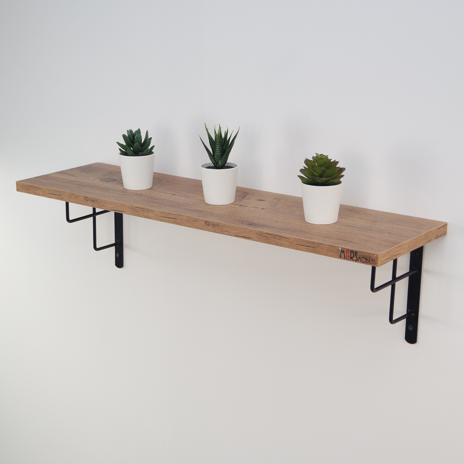 Mars Mobilya Alfa Çam Duvar Rafı Fiyatı Taksit Seçenekleri