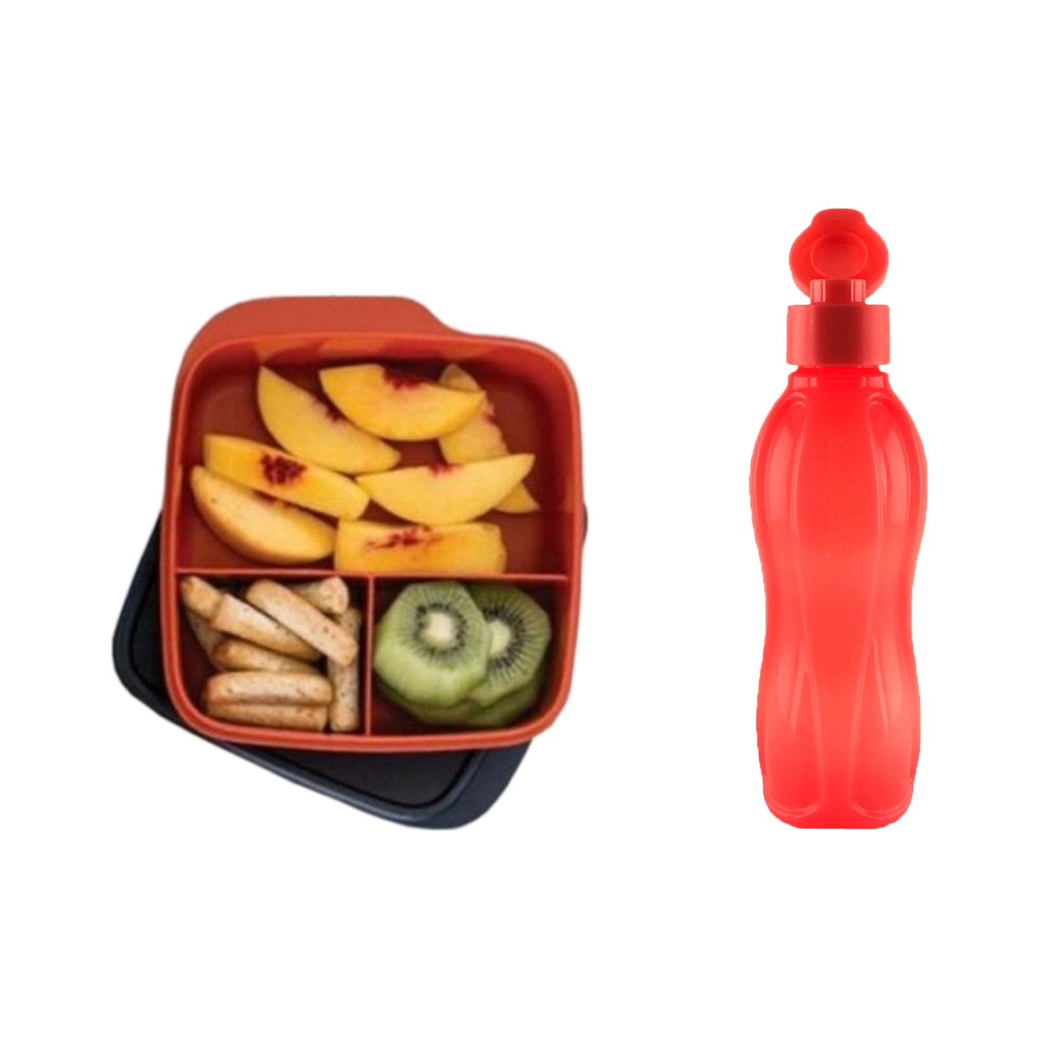 Tupperware Bölmeli Beslenme Kutusu Kırmızı 550 Ml Ve Eko Fiyatı