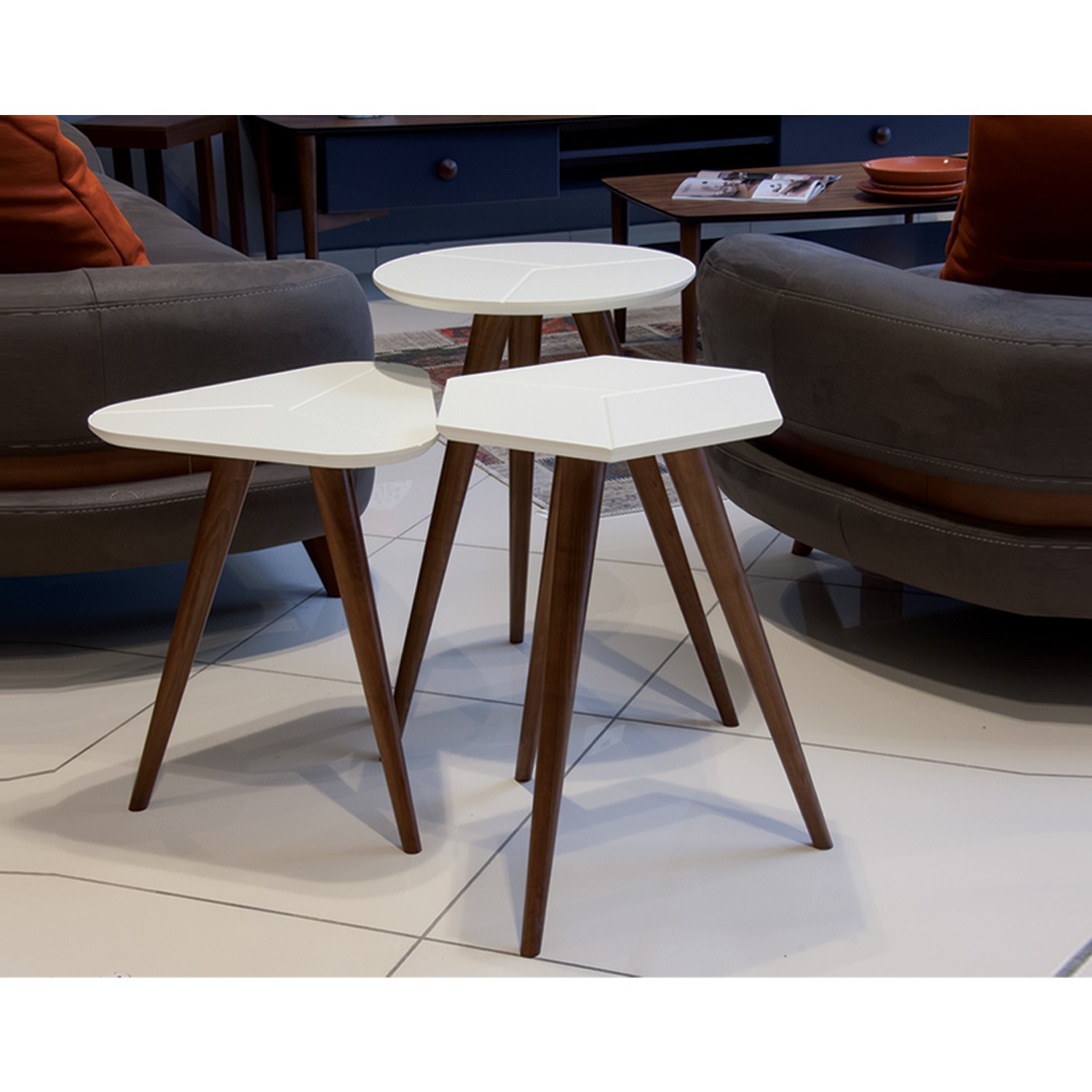 Levent Mobilya Prizma Zigon 3634 Sehpa Beyaz Fiyatı Levent Mobilya Prizma Zigon 3634 Sehpa Beyaz Fiyatı