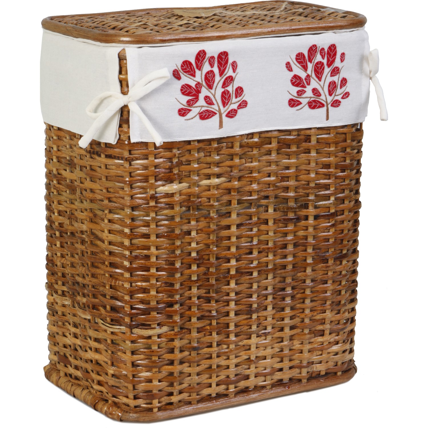 Kanca Ev Hasır, Dikey Çamaşır Sepeti, Kırmızı Ağaç, Cilalı Fiyatı