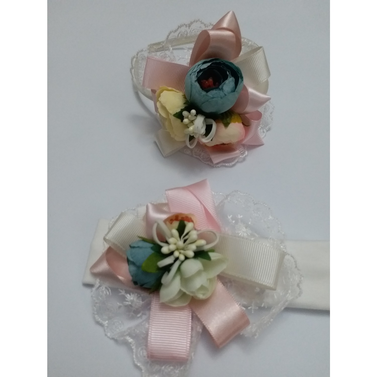 Deri̇n Bebe Anne Bebek Tasarım Takım Ve Lohusa Tacı Bebek