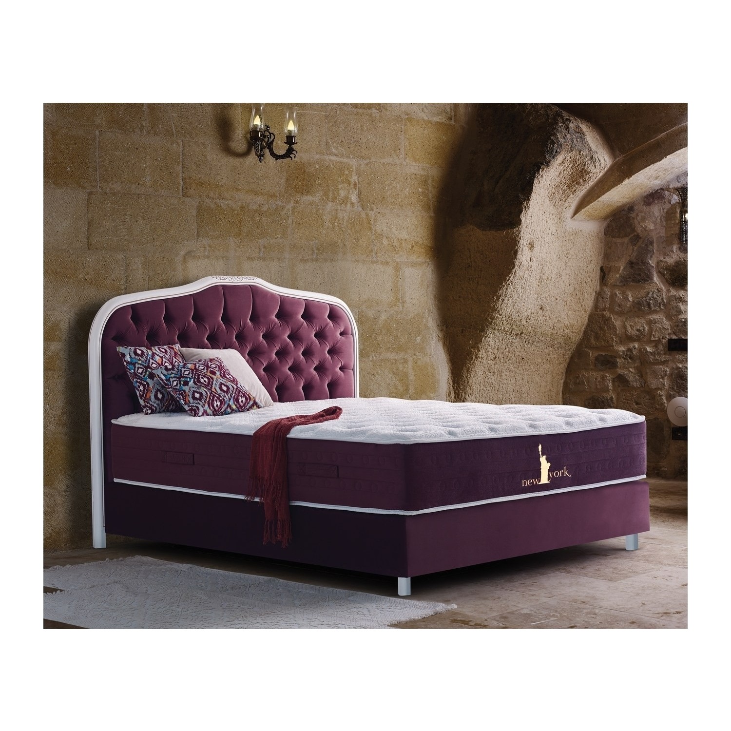 Monessa Venüs Black Newyork Lateks Yatak 140x190 cm Fiyatı