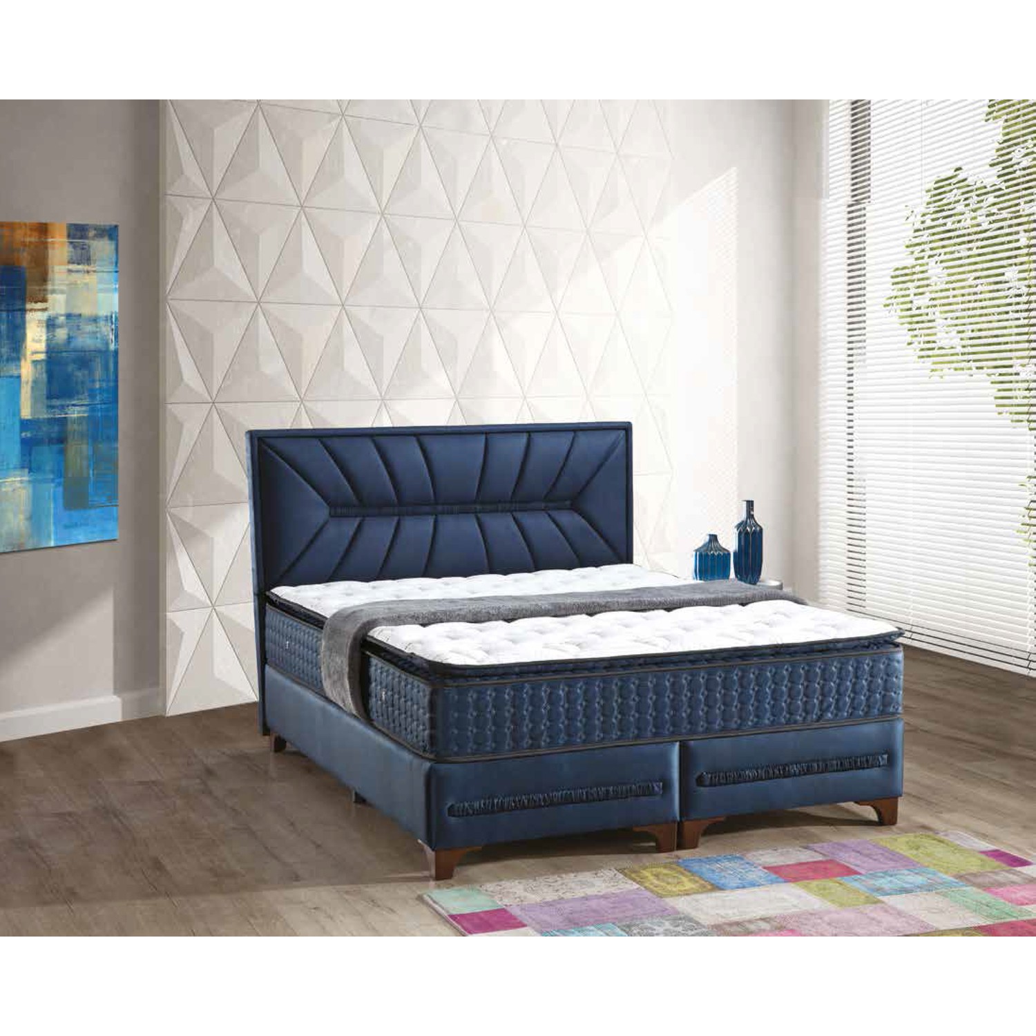 Sleep Comfort Premium Yatak Baza Başlık Set 140x190 Fiyatı