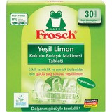 Frosch Yeşil Limon Kokulu Bulaşık Makinesi Tableti 30 yıkama