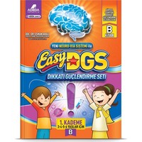 Easy Dikkati Güçlendirme Seti 3-6 Yaş B Kitapçığı - Osman Abalı