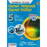 Murat KPSS Tek Kitap Genel Kültür Genel Yetenek Ortaöğretim-Önlisans Konu