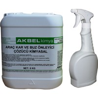 Akbel Araç Buz Çözücü Ve Önleyici Kimyasal 5 Kg+Uyg.Spreyi