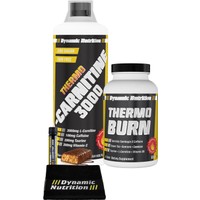 Dynamic Nutrition Thermo L-Carnitine 3000 mg 1000 ml + Thermo Burn 60 tablet + 3 HEDİYE
