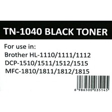 Newmark Brother TN-1040 Siyah Muadil Toner (Çipli)