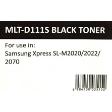 Newmark Samsung Uyumlu MLT-D111S Siyah Muadil Toner (Çipli)