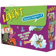 Levent Türkiye'yi Geziyorum - 5 Set (5 Kitap) - Mustafa Orakçı