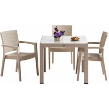 Novussi Paris Rattan Kolltuk Cappuccino