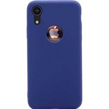 Case Street Apple iPhone XR Kılıf Premier Esnek Lüx Silikon Lacivert