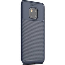 Gpack Huawei Mate 20 Pro Kılıf Negro Karbon Dizayn Silikon