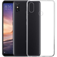 Gpack Xiaomi Redmi Note 6 Pro Kılıf Süper Sillikon Koruma+Nano Glass Şeffaf